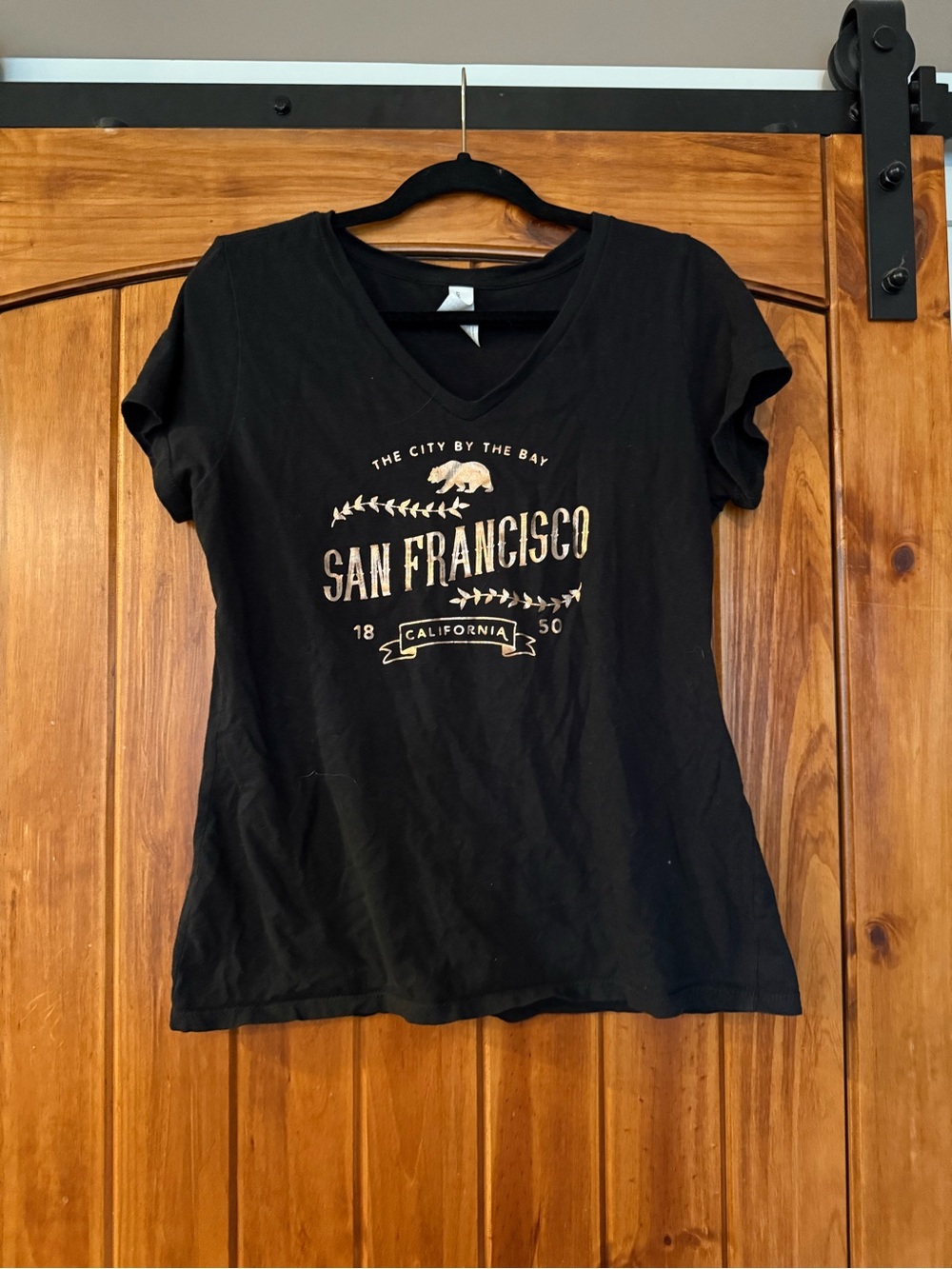 San Francisco Gold & Black Tee
